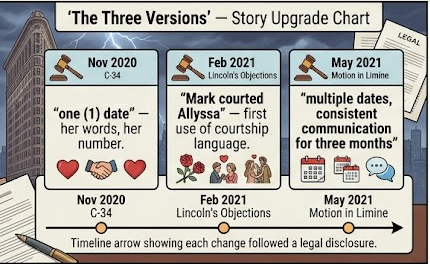 The Three Versions — Story Upgrade Chart
