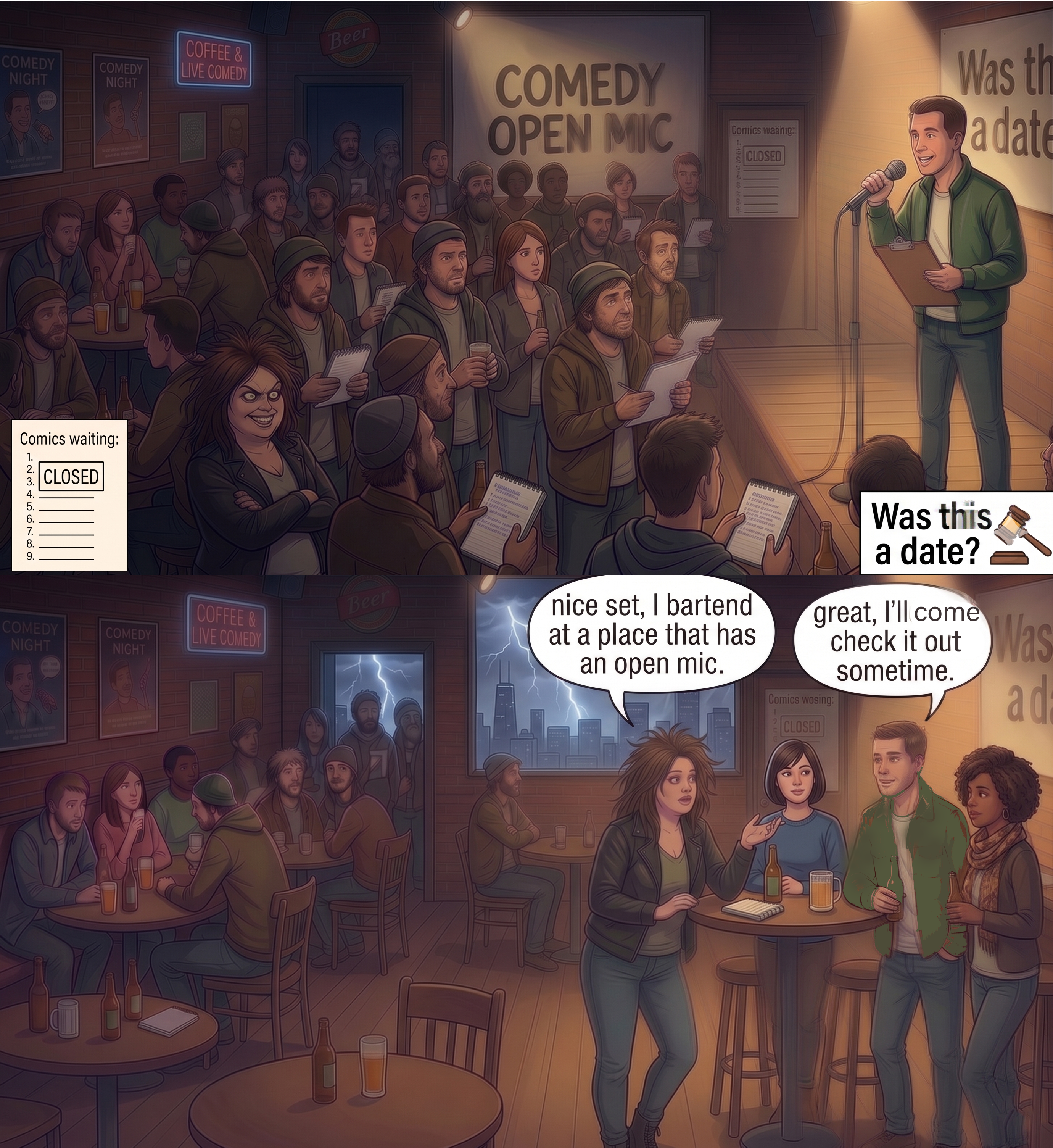 First Encounter — March 2016 · Comedy Open Mic